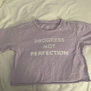 T&B crop shirt for girls youth M (8-10)